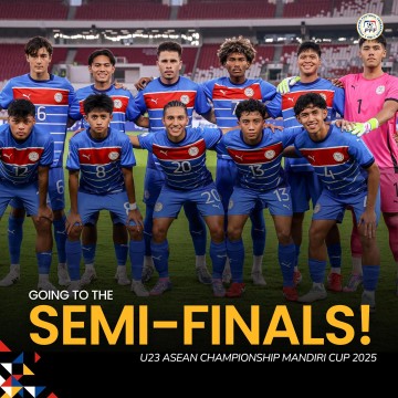 Timnas Filipina U-23. (Instagram @phifootballfederation)